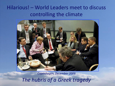 world leaders meeting to control the climate