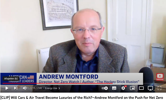 interview met Andrew Montford over Net Zero politiek