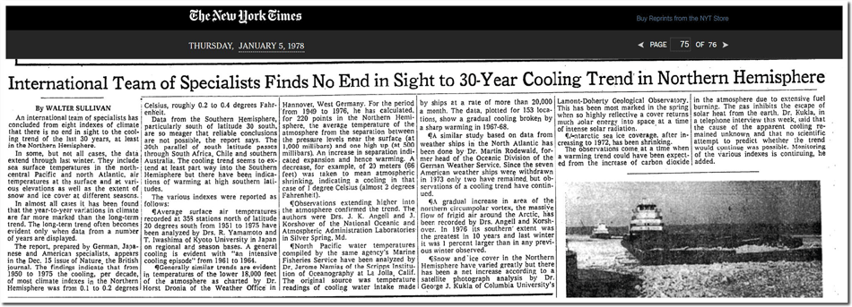 New york Times-1978-global cooling
