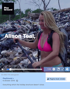 Alison Teal: plastic vervuiling aan de kaak gesteld