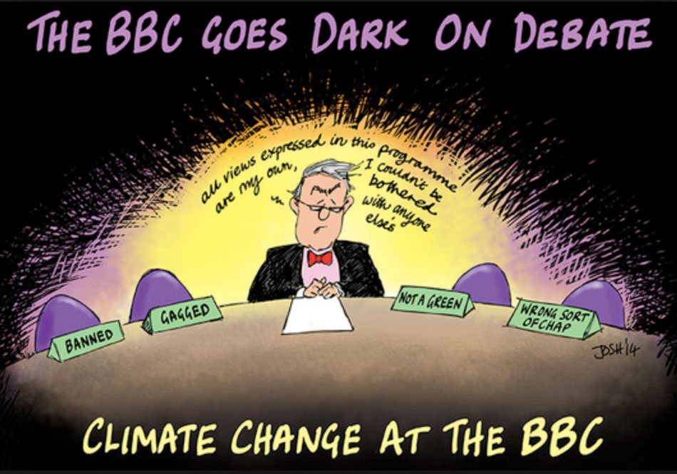 BBC's eigen oordeel over het nieuws, zonder inspraak van lastige scepticii