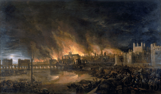 Grote brand van Londen in 1666