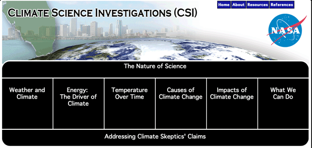 NASA-Climate Science Investigations-CSI