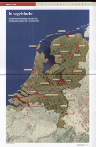 Nederlandse Nationale Parken in Vogelvlucht