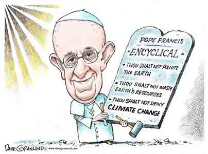 paus Franciscus en klimaatverandering