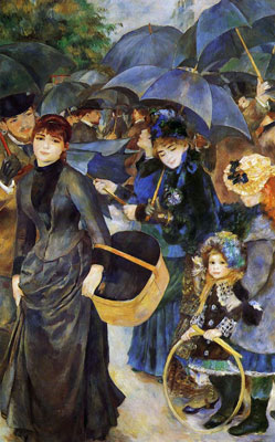 Renoir: parapluies