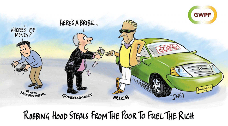 Robbing Hood steals from the Poor and gives to the Rich
