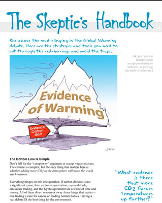 Joanne Nova, The Sceptics Handbook (on climate cahange)