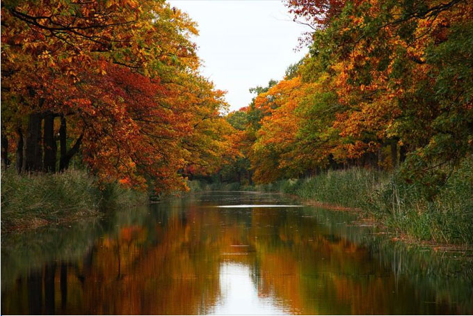 Apeldoorns kanaal in de herfst, bron: Kees Balder