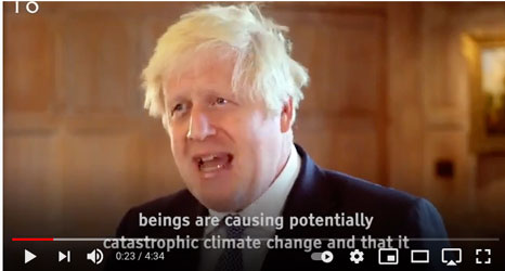 Boris Johnson: geen verstand van klimaat en weer