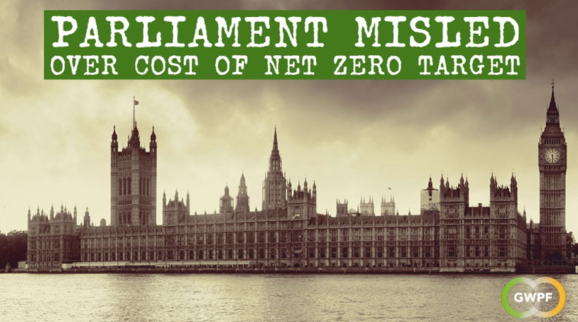 Britse parlement misleidde publik door kosten van klimaatplannen te bagatelliseren