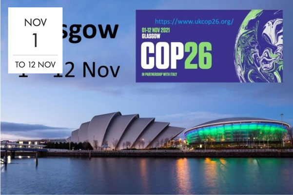 COP-26 congresgebouwen in Glasgow