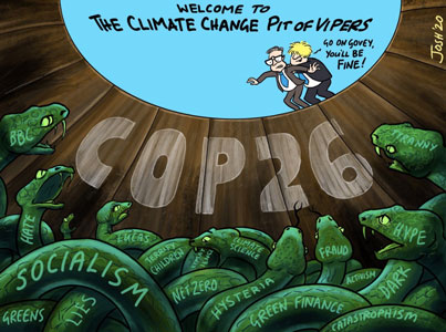 COP26-een slangenkuil vol ellende