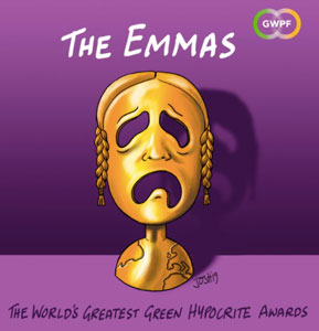 Emma awards voor klimaat-huichelarei