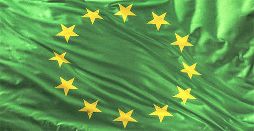 Groene vlag van Europa