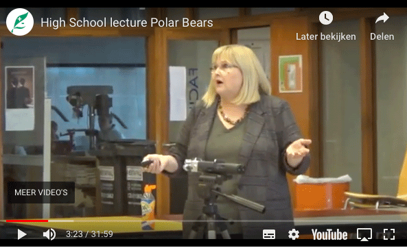 Susan Crockford: ijsbeer-lezing voor middelbare scholieren