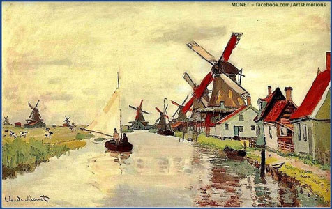 Monet: windmolens
