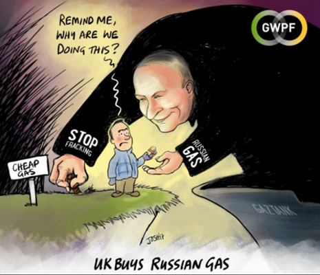 Putin aan de gaskraan naar de UK