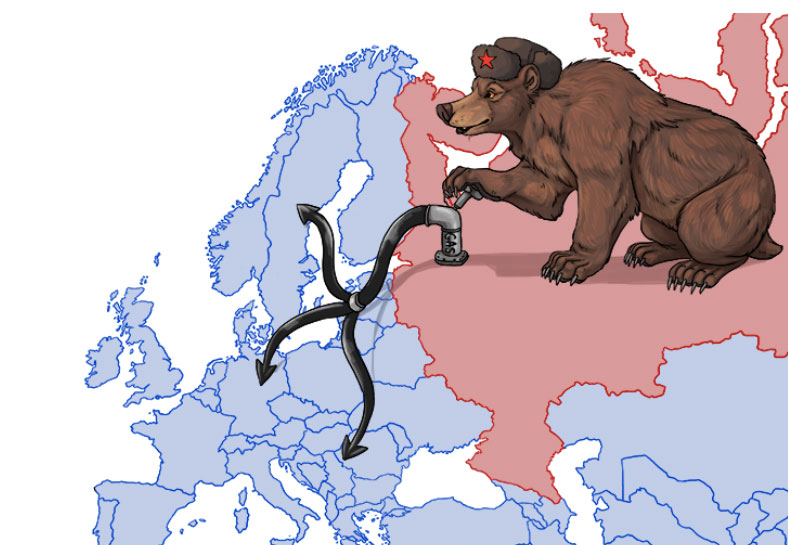 Russische beer aan de gaskraan