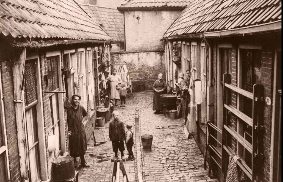 sloppenwijk rond 1900
