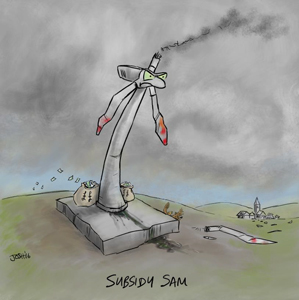 windmolen zonder subsidie